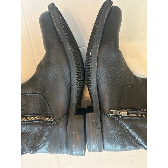 Caboras Women’s Sz 7.5 Black Leather Boots Tall Riding Slip Resistant Equestrian - Picture 15 of 16